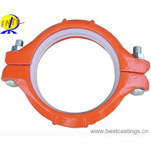 Ductile Iron Grooved Fittings Rigid Coupling